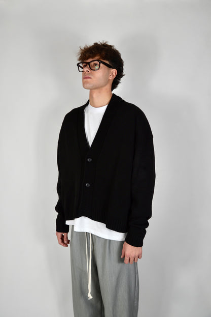 Cardigan Cropped Kareem Nero