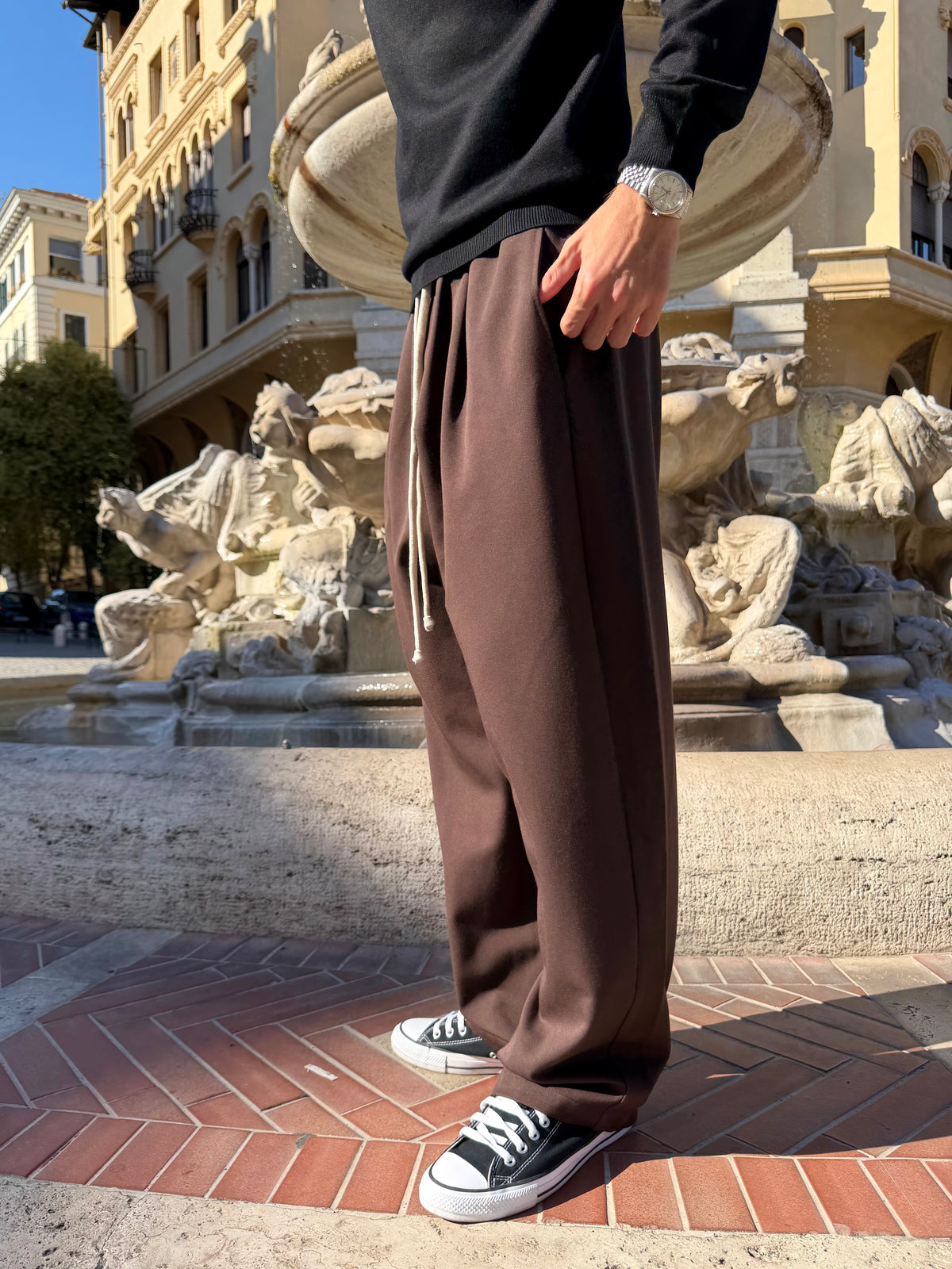 Pantalaccio Elegante Marrone