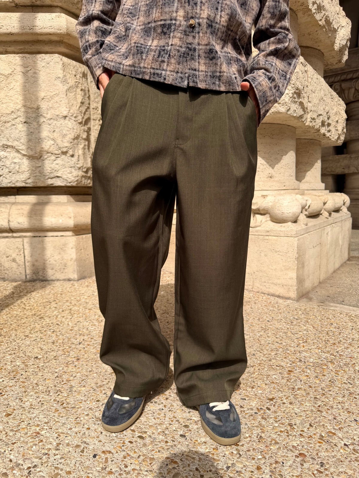 Pantalone New York Verde