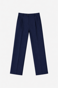 Pantalone Elegante Regular Fit Blu Notte
