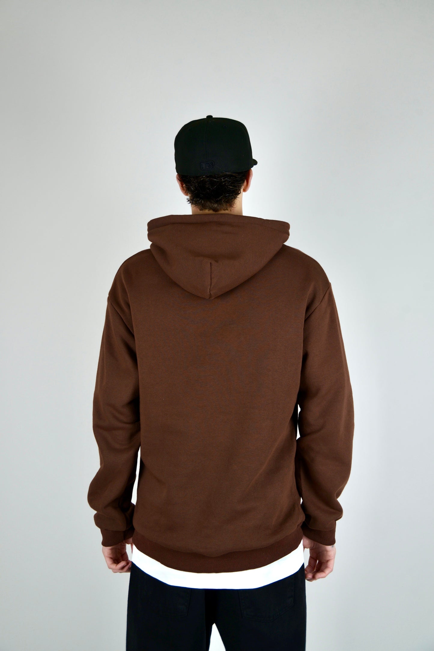 Felpa In Cotone Regular Fit Marrone