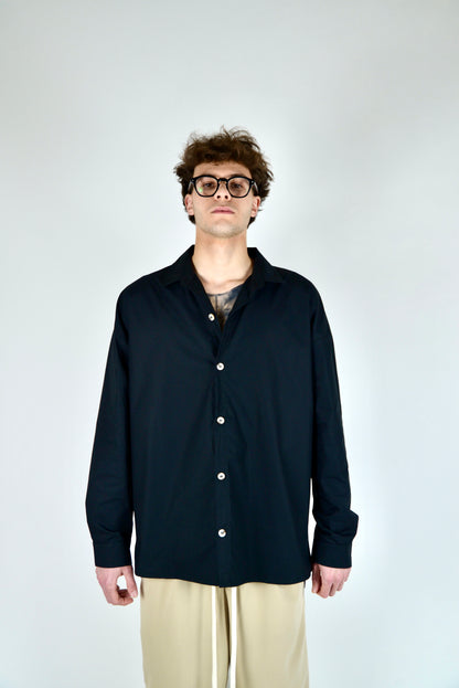 Camicia Oversize Nera