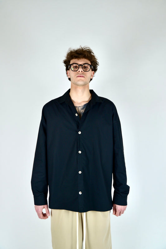Camicia Oversize Nera