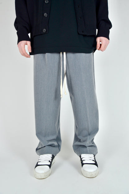 Pantalaccio Elegante Oversize Fit Grigio