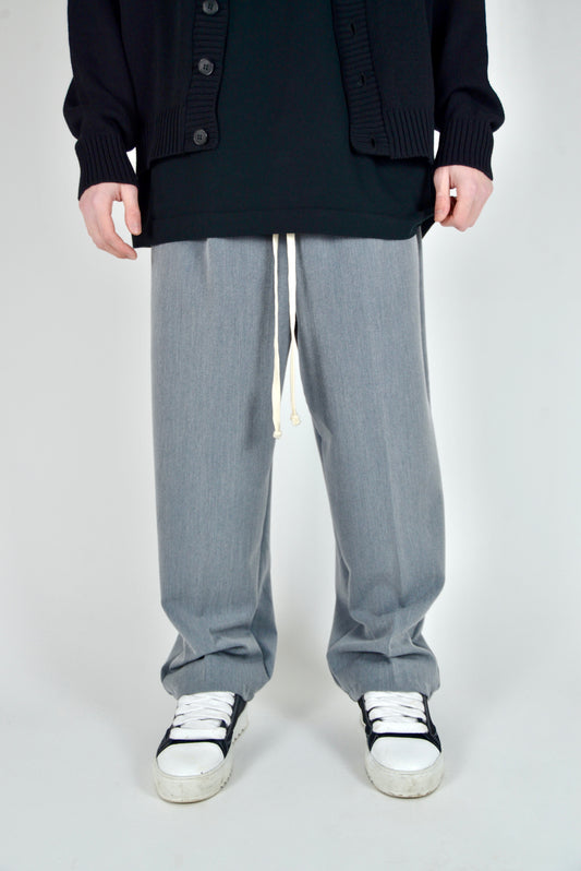 Pantalaccio Elegante Oversize Fit Grigio