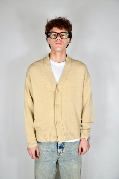 Cardigan Cropped Beige