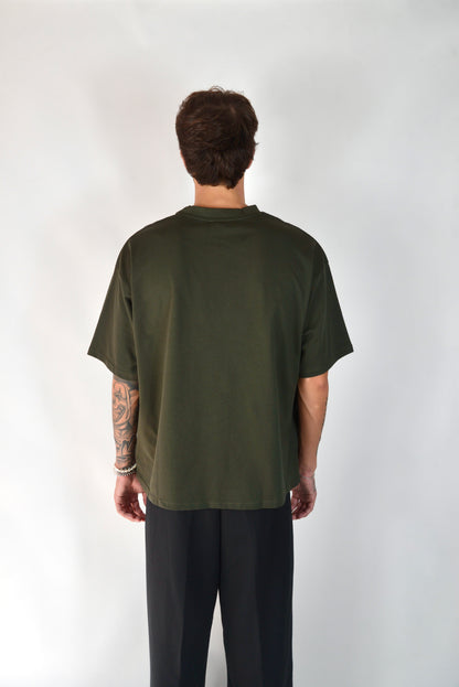 T-shirt Crop Verde
