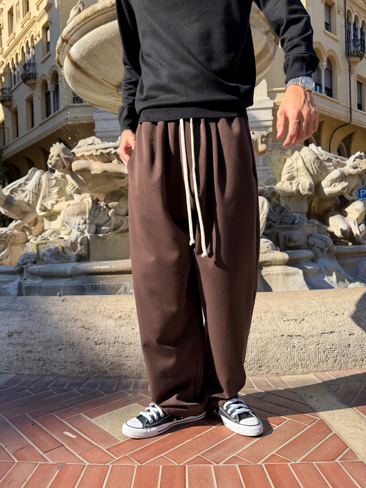 Pantalaccio Elegante Marrone