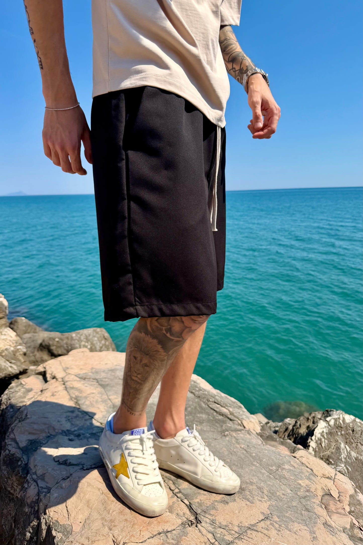 Pantaloncino Elegante Nero