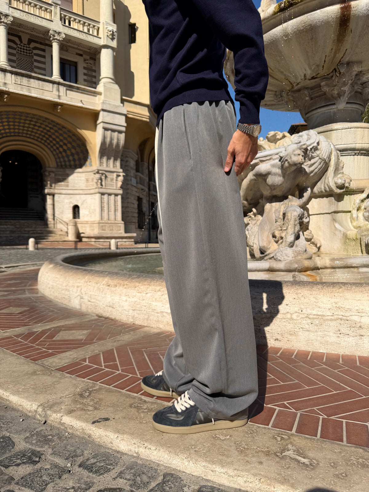 Pantalaccio Elegante Grigio