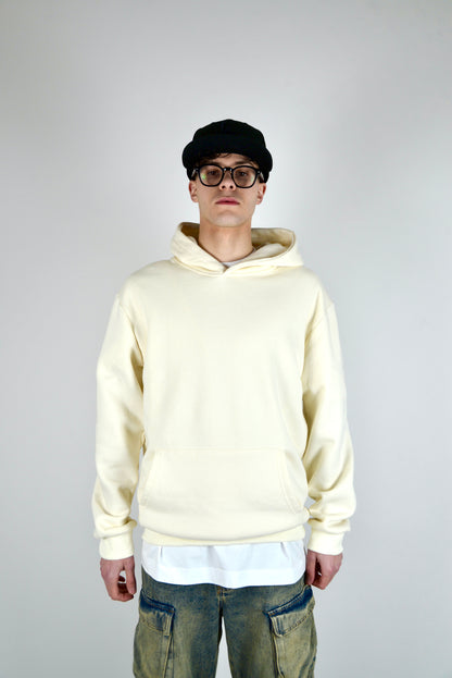 Felpa In Cotone Regular Fit Beige
