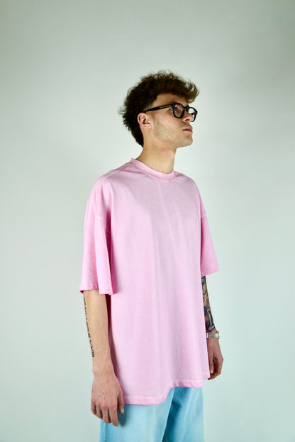 T-shirt Oversize Slavata Rosa