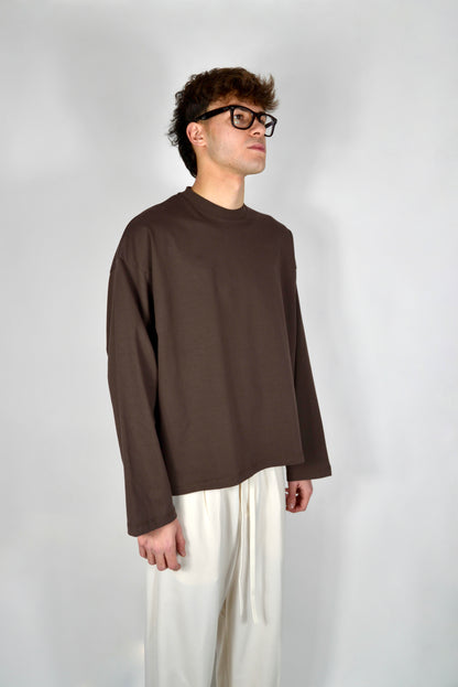 Longsleeve Marrone