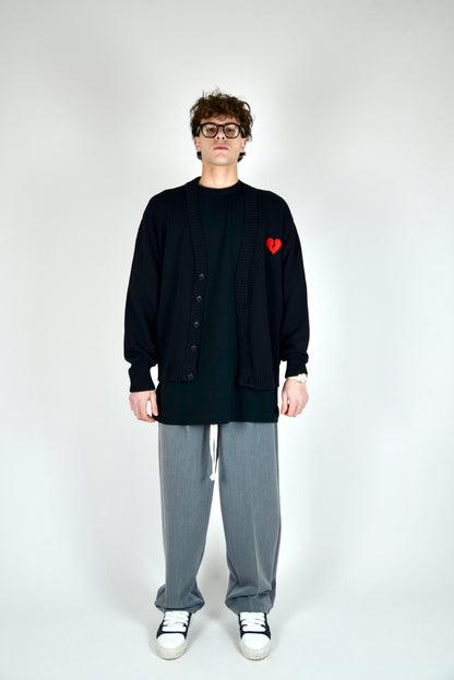 Pantalaccio Elegante Oversize Fit Grigio