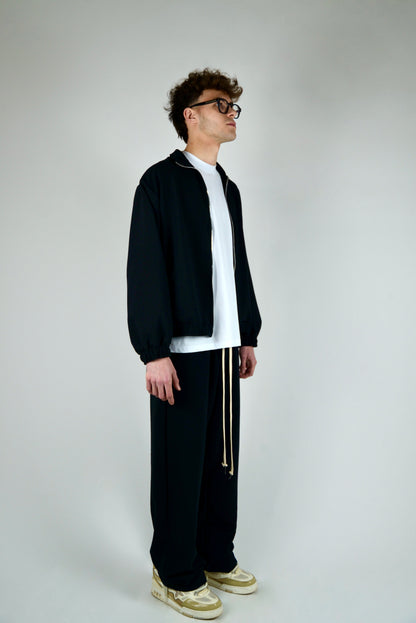 Coordinato Cropped Fit Nero