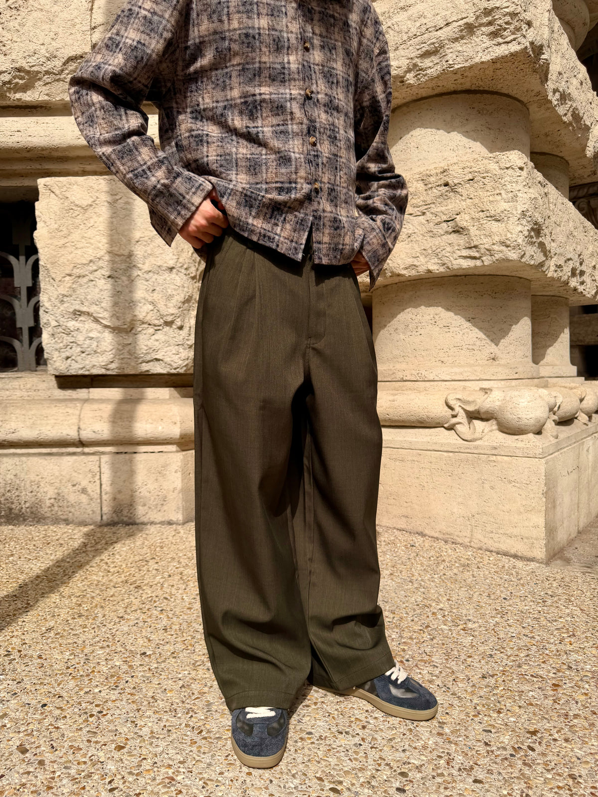 Pantalone New York Verde