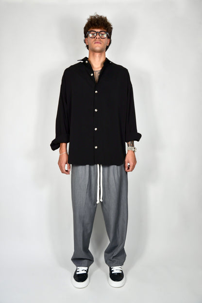 Pantalaccio Elegante Grigio Oversize Fit