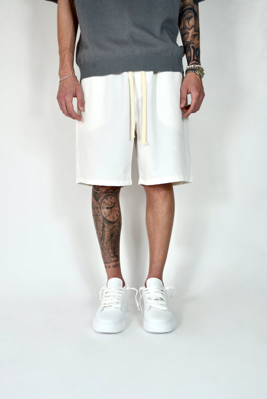 Pantaloncino Elegante Bianco