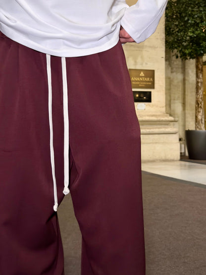 Pantalaccio Elegante Borgogna