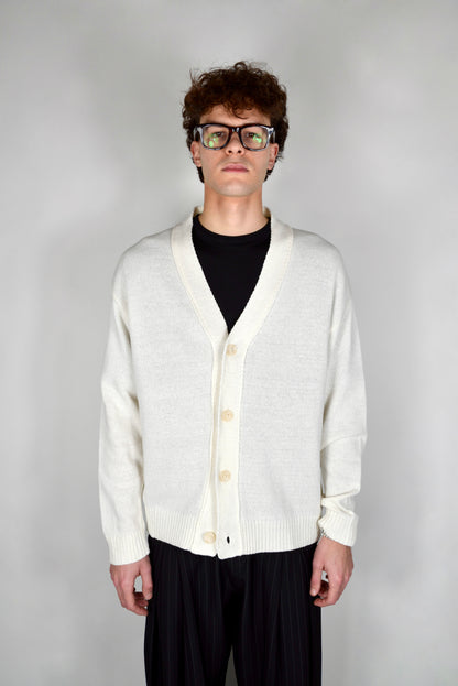 Cardigan Cropped Panna