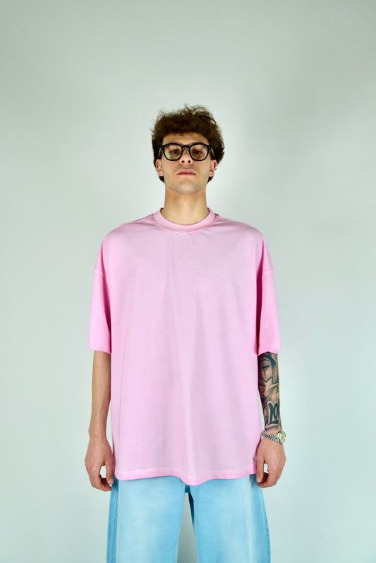 T-shirt Oversize Slavata Rosa