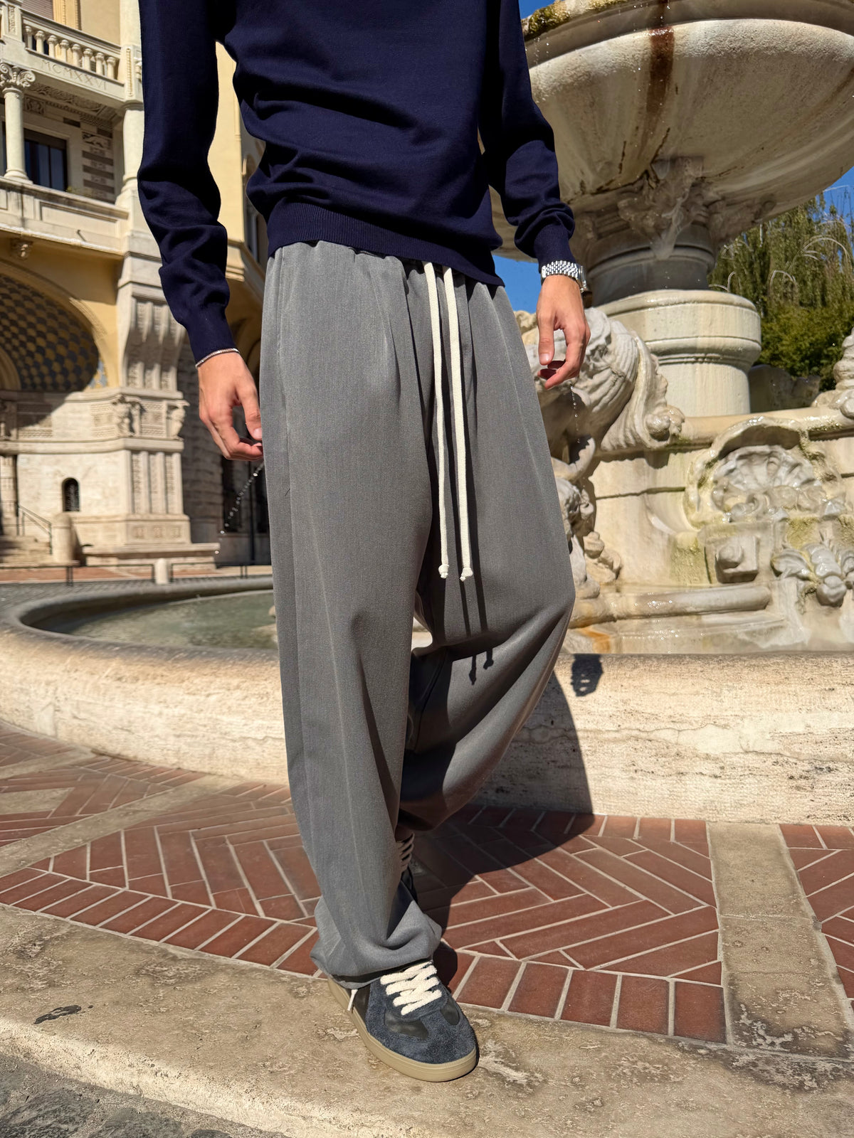Pantalaccio Elegante Grigio