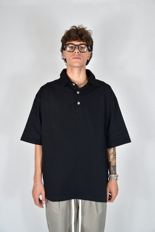 Polo Oversize Nera