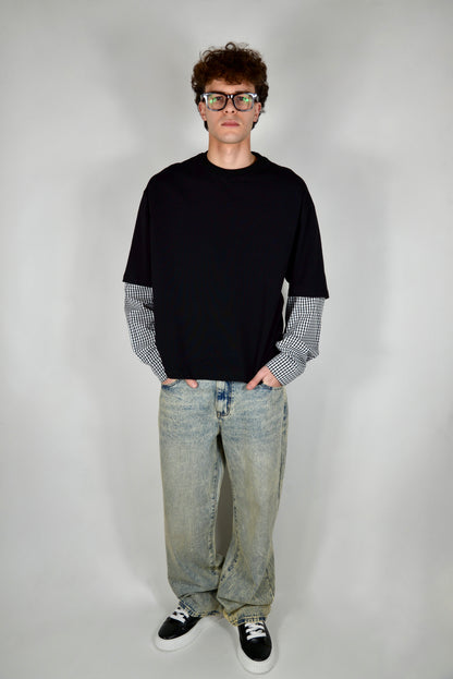 Longsleeve Cairo Nero