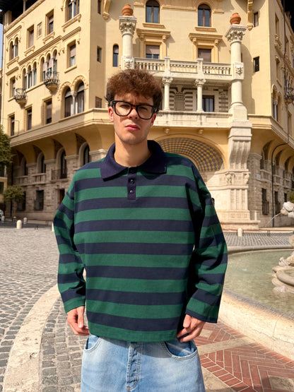 Polo Rugby Blu/Verde