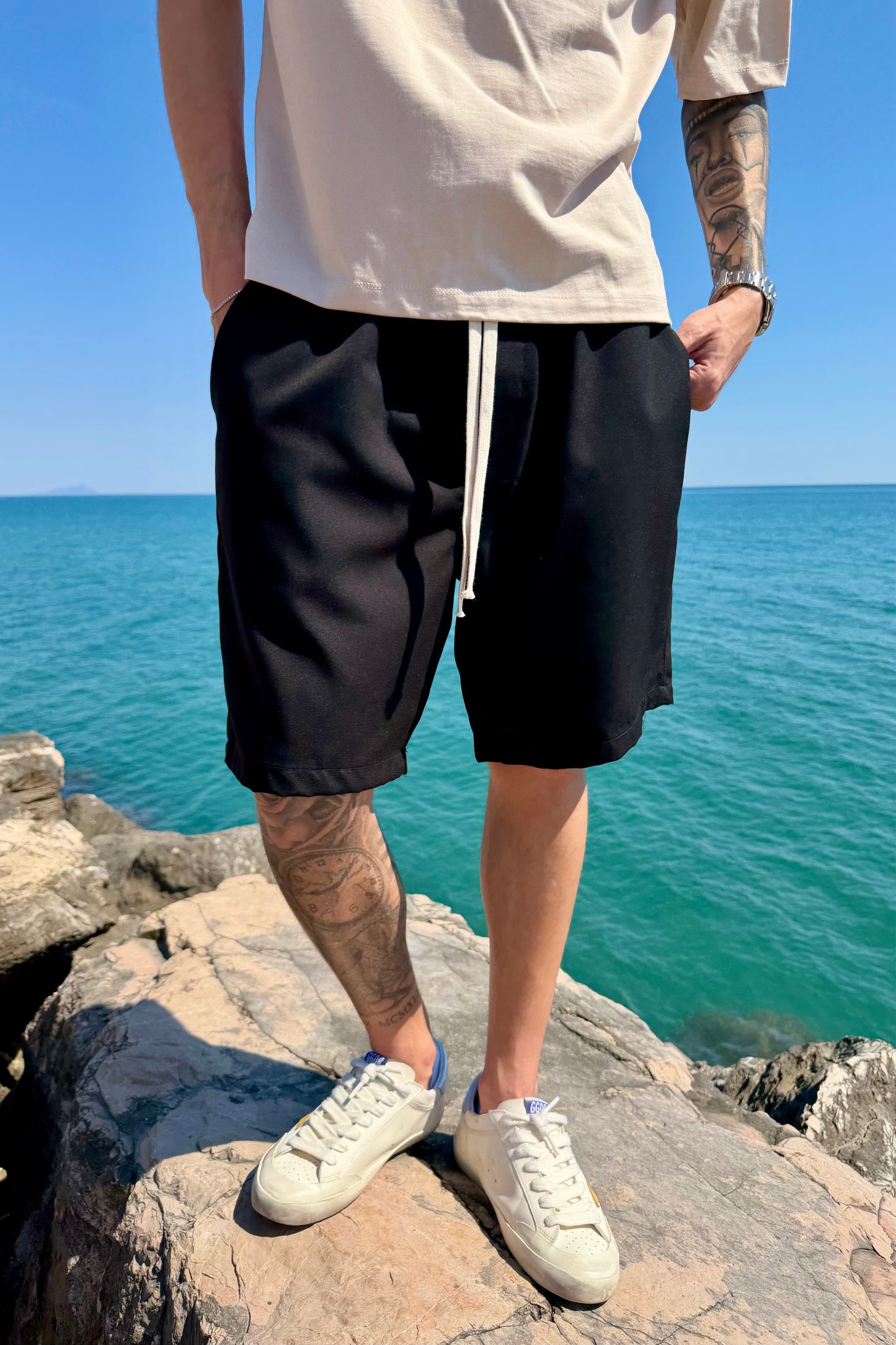Pantaloncino Elegante Nero