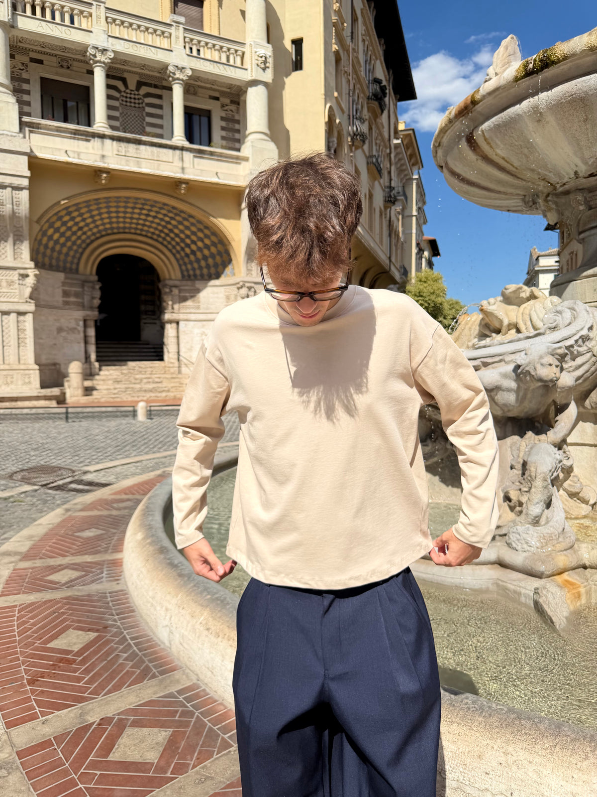 Longsleeve Beige