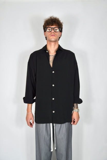Camicia Oversize Nera