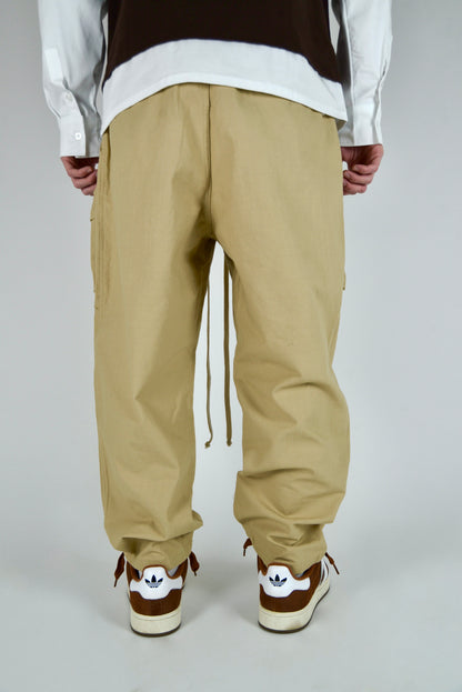 Cargo Frontale Fondo Ampio Beige