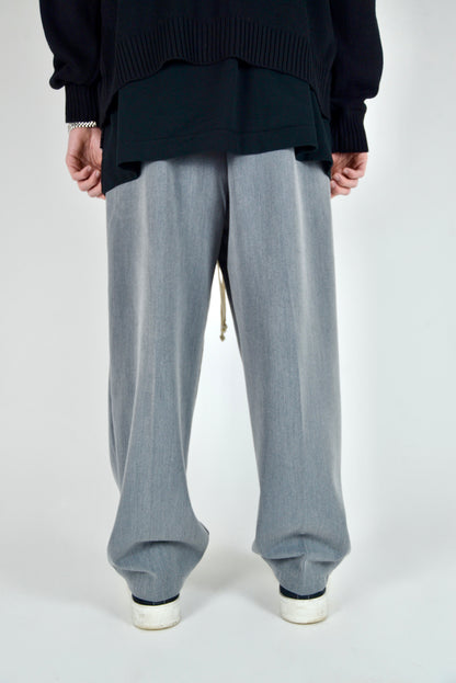 Pantalaccio Elegante Oversize Fit Grigio