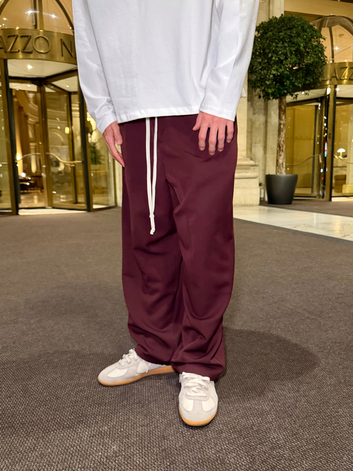 Pantalaccio Elegante Borgogna
