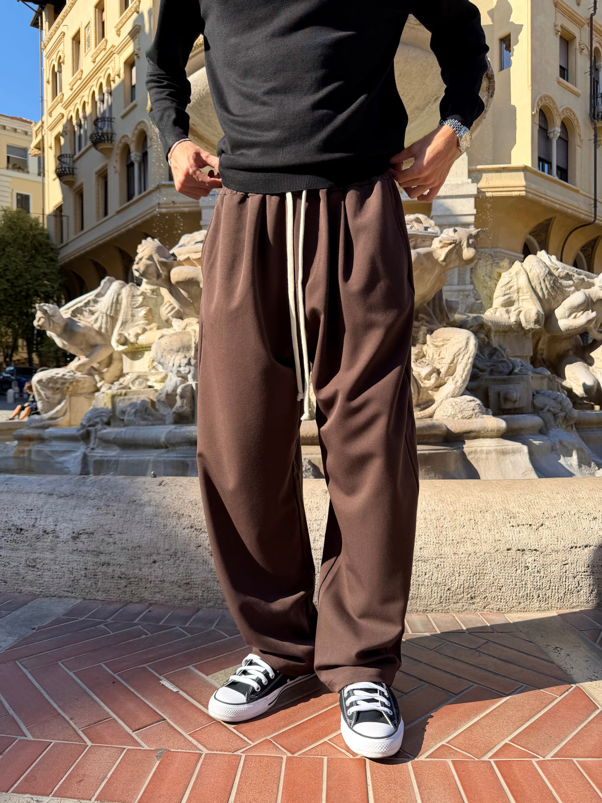 Pantalaccio Elegante Marrone