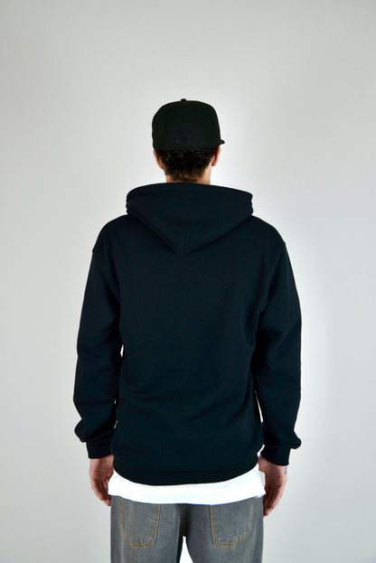 Felpa In Cotone Regular Fit Nera