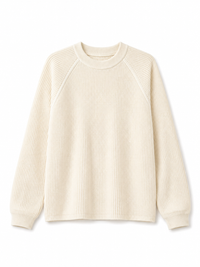 Waffle Longsleeve Crema