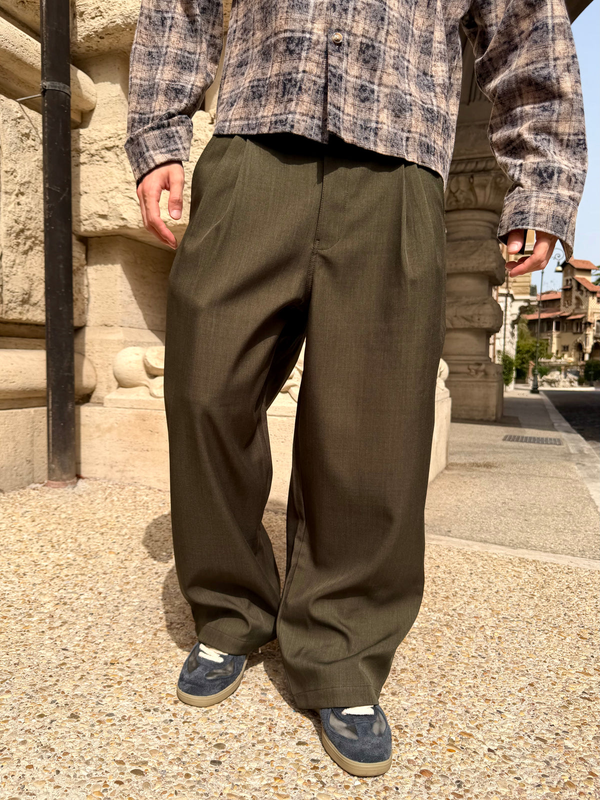 Pantalone New York Verde