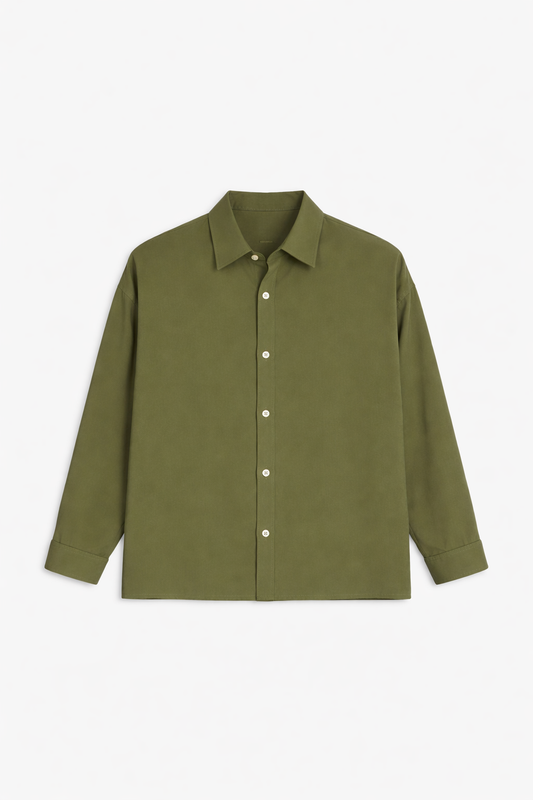 Camicia Oversize Verde