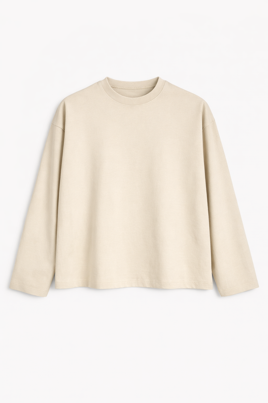 Longsleeve Beige