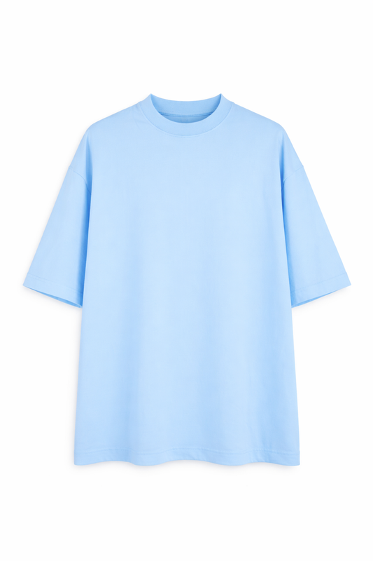 T-shirt Oversize Celeste