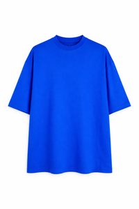 T-shirt Oversize Blu Elettrica