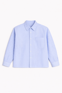 Camicia Millerighe Celeste