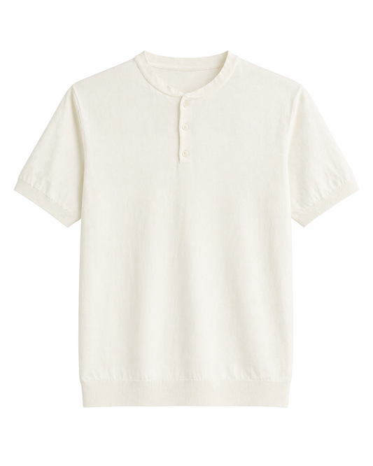 T-shirt Serafino Bianca