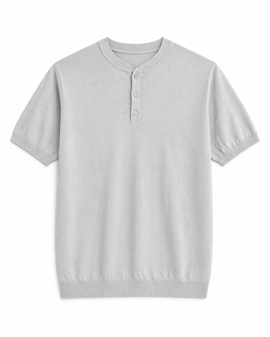 T-shirt Serafino Grigia