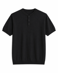 T-shirt Serafino Nera