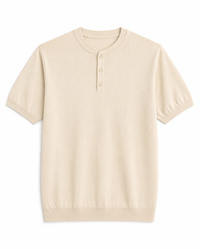 T-shirt Serafino Beige
