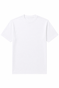 T-Shirt In Filo Di Scozia Bianca