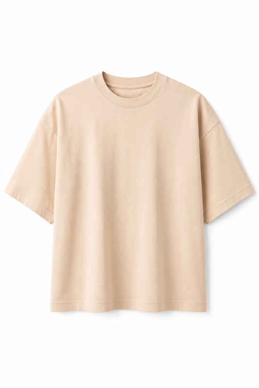 T-shirt Crop Beige